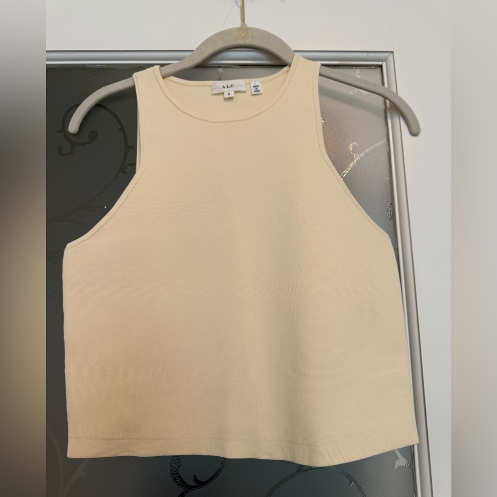 A.L.C. Women's Cream Tank Top